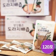 생강품은도라지배즙 [100％착즙/100％국내산]생강품은 도라지배즙 100ml x120포, 120개