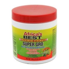 Africa's Best 맥시멈 스트랭스 슈퍼 그로 헤어 & 스캘프 컨디셔너, 1개