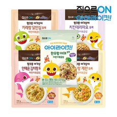 [KT알파쇼핑]핑크퐁 어린이한우볶음밥 180g x 10개/새우/카레/김치/치킨, 5종 x 2개(한우2+새우2+카레2+김치2+치킨2), ..우2+카레2+김치2+치킨2)_개당중량_상세페이지참조 - 핑크퐁어린이볶음밥