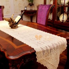 손뜨개크로쉐테이블러너