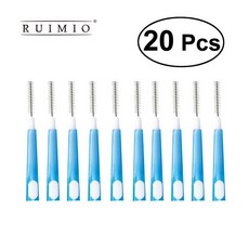 20pcs 치간 칫솔 칫솔 잇몸 치간 칫솔 치열 교정 용 와이어 브러시 구강 관리 위생 치아 청소 도구|dental oral orthodontic|tool tooltool cleaning, 1개, 단일, 단일