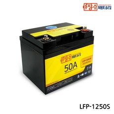 장수배터리 LFP리튬인산철 다용도 배터리LFP-1250S (12V50Ah)