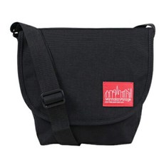 [맨하탄포티지] 메신저백 숄더백 NYLON CASUAL MESSENGER BAG 1604 블랙 [병행수입품]