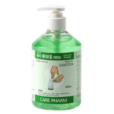 퓨어 세이퍼겔 손소독제 에탄올 70% 항균 손 소독 살균 532ml 세니타이저 겔 대용량, 1개