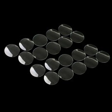ZLD 20pc 투명 이중 볼록 시계 유리 33mm 스크래치 방지 시계 크리스탈