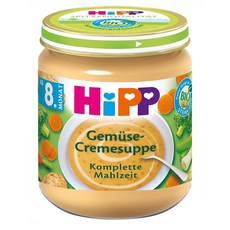 Hipp 이유식 베지터블 크림 수프 200g 6팩 8개월 이상 Soup Vegetable cream soup from the 8th month 200 g, 6개