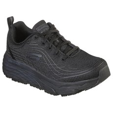 Skechers 여성용 릴렉스 핏 맥스 쿠셔닝 엘리트 Sr 밑창 블랙.