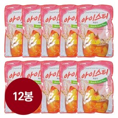 희창 복숭아 아이스티 900g x 12봉, 1개입, 12개