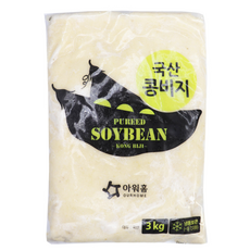 아워홈 행복한맛남 콩비지 3kg, 3개