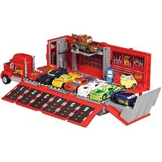 Disney Cars Tomica All-Stars Showcase! Shooter Mack Model Toy Car Display Vehicle, One Color_One Size