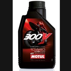 MOTUL 모튤 300V 팩토리라인 4T 10W40 1L 바이크오일, 1개