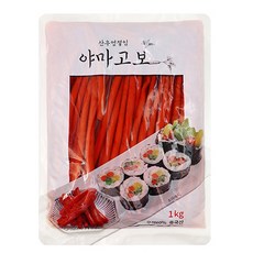 야마고보 산우엉절임1kgX15개 1박스, 1kg, 15개