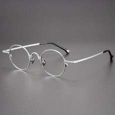 수입 동그란 안경테 원형 알없는 김구 안경 R02