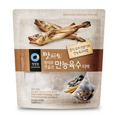 청정원 황태로 맛을 낸 만능육수 티백, 64g, 9개