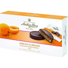 Apricot in Brandy Chocolate Marzipan by Anthon Berg, One Color, One Size