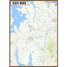 충남서산지도