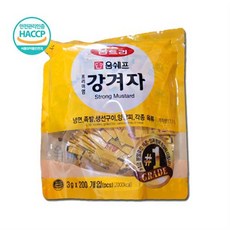 움트리 일회용 강겨자 (3gX200ea), 600g, 1개