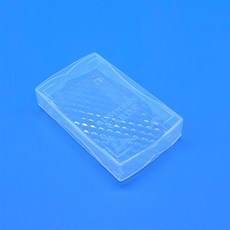 투명 명함케이스 100매용 다이아무늬 낱개, 1개