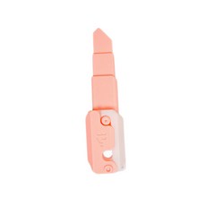 토이나이프 피젯 미니검 당근칼 장난감 3d 컬러, 기본, 3단 핑크/화이트