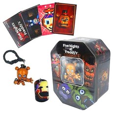 [정품] Five Nights at Freddy's Collectable Dog Tag 트레이딩 카드 열쇠고리 틴 트517446