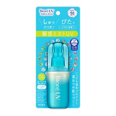 일본 비오레 선미스트 선크림 UV 아쿠아리치 자외선 차단 미스트 본품 60ml