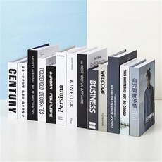 모형책 가짜책 세트 영문책 잡지 서가 킨포크 소품샵 오브제 인스타 원룸 홈카페, 5번세트