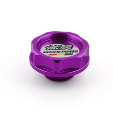 RASTP Mugen 파워 퍼포먼스 오일 캡 오일 연료 필터 레이싱 엔진 탱크 캡 커버 혼다 RSCAP003, 6) Purple, 1개