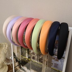 새틴머리띠