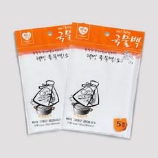 국물백 소 18x28cm 다시백 육수백, 4세트, 소(S)