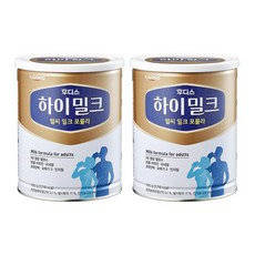 일동후디스 하이밀크 포뮬라600gx2캔 성인용 분유(어른 노인 실버 영양분유)