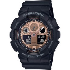 [카시오] 손목시계 지쇼크 BLACK&ROSE GOLD GA-100 MMC-1 AJF 맨즈 블랙