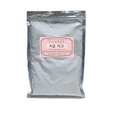 A급 석고 1kg/미술용 석고가루 도자기형재용 석고분말, A급 석고 1kg