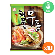 한성기업 해물맛 우동 (1인분) 212g x 10봉, 10개