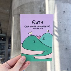 굿뉴스드로잉 엽서 08.Faith, 단품, 단품
