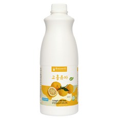 [엔칸토] 고흥유자 음료베이스 카페음료 에이드 농축액, 1개, 1.8ml