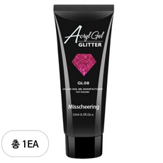 고고블랑 네일연장 글리터 폴리젤 15ml, GL08, 1개
