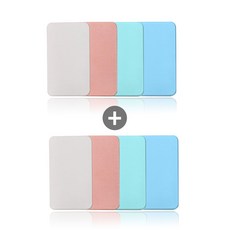 인블룸 1+1세트 규조토 욕실 발매트 중형+미끄럼방지패드증정 발수건/발매트, 01_민트 1+1세트