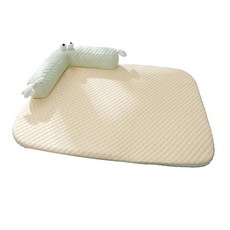 강아지 침대 매트 여름 쿨링 세탁 새끼 고양이 쿠션 담요 개집, 1개, 2.green M