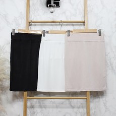 화이트제이 원피스 Y라인 방지 뱃살 커버 Y존 스판 속치마 3color