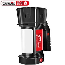 세컨드플랫폼 다기능랜턴 월슨 WARSU N 손전등 LED 후레쉬 충전가능 멀티 토트 서치라이트 순시함