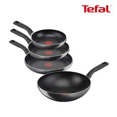 테팔 티타늄 액티쿡 프라이팬 2종세트, 블랙커피, 프라이팬 20cm + 볶음팬 28cm, 1세트