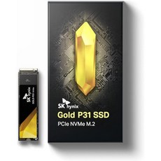 SK하이닉스 Gold P311TB PCIe NVMe Gen3 M.2280 내장 SSD 최대, 500GB