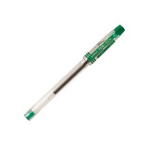 123 살구슈퍼 / 동아 파인테크 펜 0.3mm 12개 MO 형광펜 네임펜 볼펜 젤잉크펜, 녹색