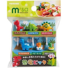 소풍도시락 꾸미기 도시락픽 공룡 픽 6개, 1개
