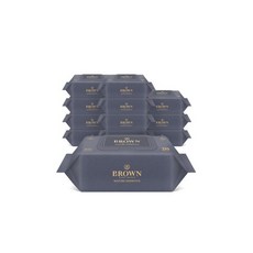 브라운vip휴대용물티슈