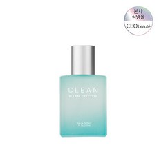 [클린(향수)] [공식수입원] 클린 웜 코튼 EDP 30ML, 1개 - 클린웜코튼오드퍼퓸