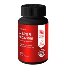 모로오렌지C3G 모로실 다이어트 식약처인증 600mg, 6개, 120정