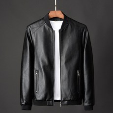 H3012-4233A 가죽옷 남성 캐주얼 코트 라이더 자켓 빅사이즈8XL HANLIN