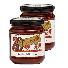 트랙레멘트 프레쉬 칠리 잼 250g 2팩 Tracklements Fresh Chilli Jam, 2개