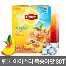 립톤 아이스티믹스 복숭아맛, 14g, 80개입, 1개